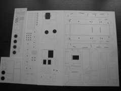 Tank ISU-122 - Laserové doplnky - kostra