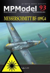 Messerschmitt BF-109 G4 - Laserové doplnky - kostra, detaily