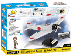 Mitsubishi A6M2 ZERO-SEN WWII - Plastová stavebnice COBI