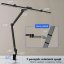 LED stolní pracovní lampa, stmívatelná, 24 W, 3000 - 6500 K