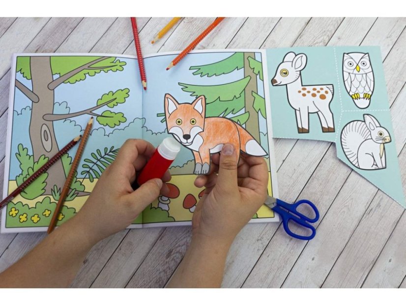 Začínáme vystřihovat - Zvířátka ze světa