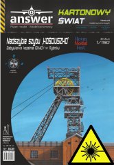 Vrchol šachty Kosciuszko - důl Ignacy - Laserové doplňky - kostra