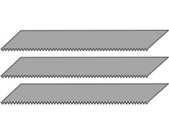 Replacement blades hacksaws, 3 pieces