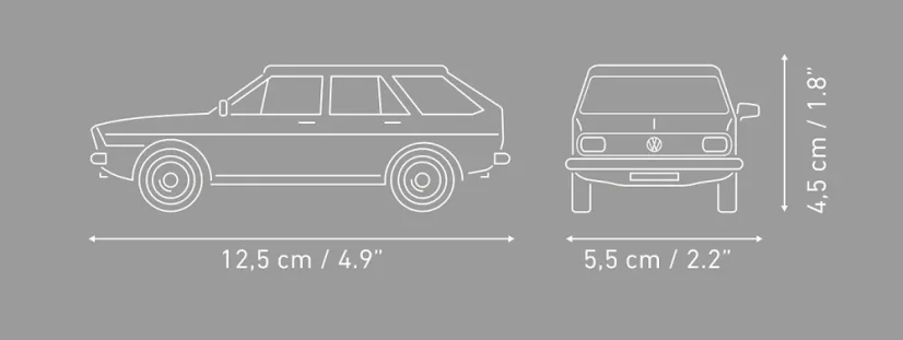 Volkswagen Passat B1 Variant – Plastová stavebnica COBI