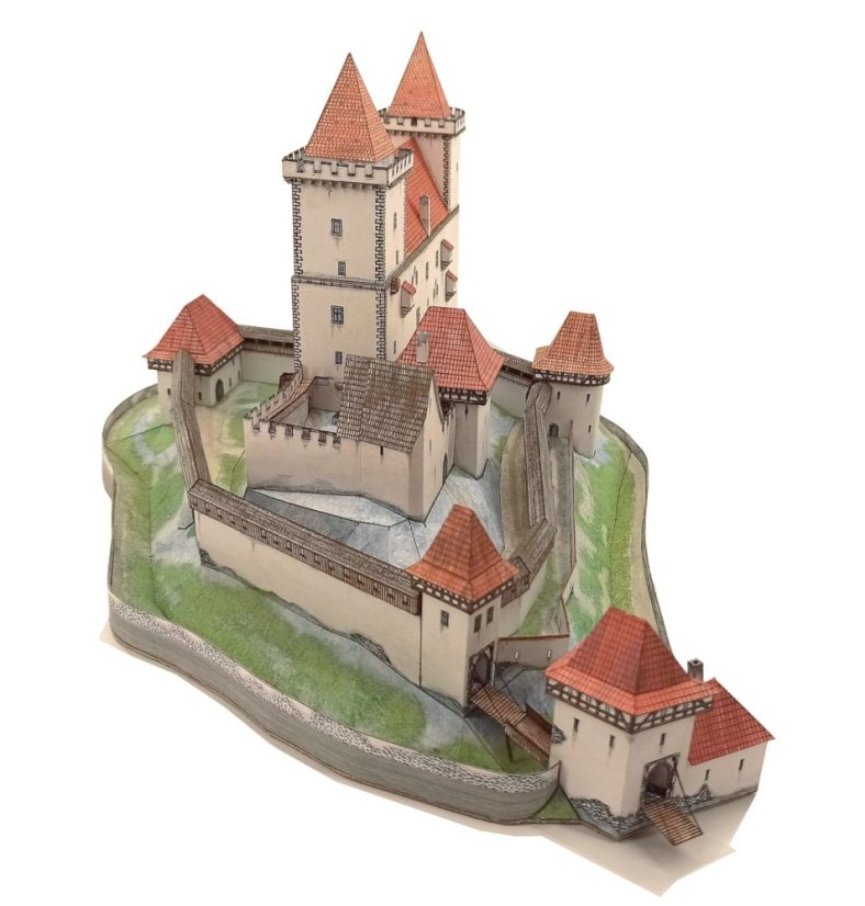 Hrad Radyně - speciální edice - 1:300