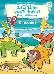 Začíname vystrihovať - ​​dinosaury