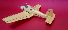 Letadlo Zlín Z-37A - Čmelák - 3x model + 1x doplňky +příslušenství