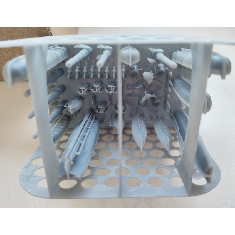 Bitevní loď Brandenburg - 3D doplňky