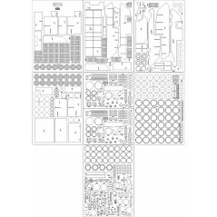 Vyslobodzovacie vozidlo - WZT-3 - Laserové doplnky - kostra, detaily