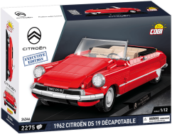 Citroën DS 19 Cabrio 1962, 1:12 - Plastová stavebnice COBI