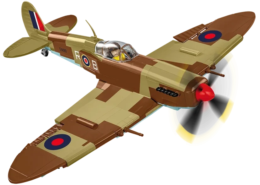 Supermarine Spitfire Mk. IXe WWII - Plastová stavebnice COBI