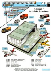 Slatina letiště - hangár- souprava