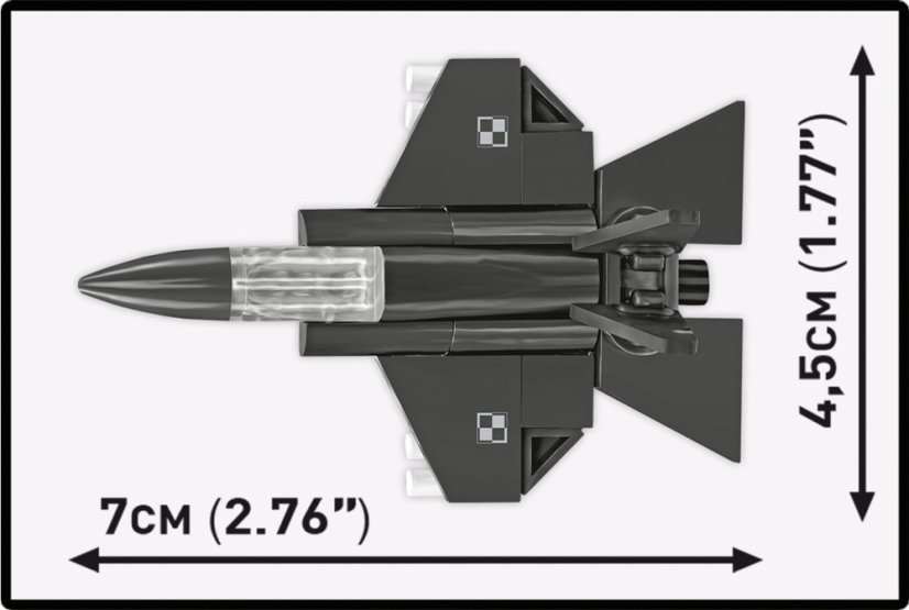 Armed Forces F-35A Husarz - Plastová stavebnice COBI