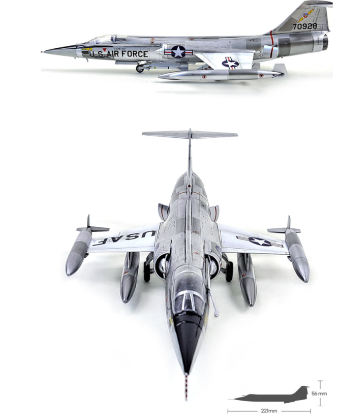 F-104C USAF - Vietnam War