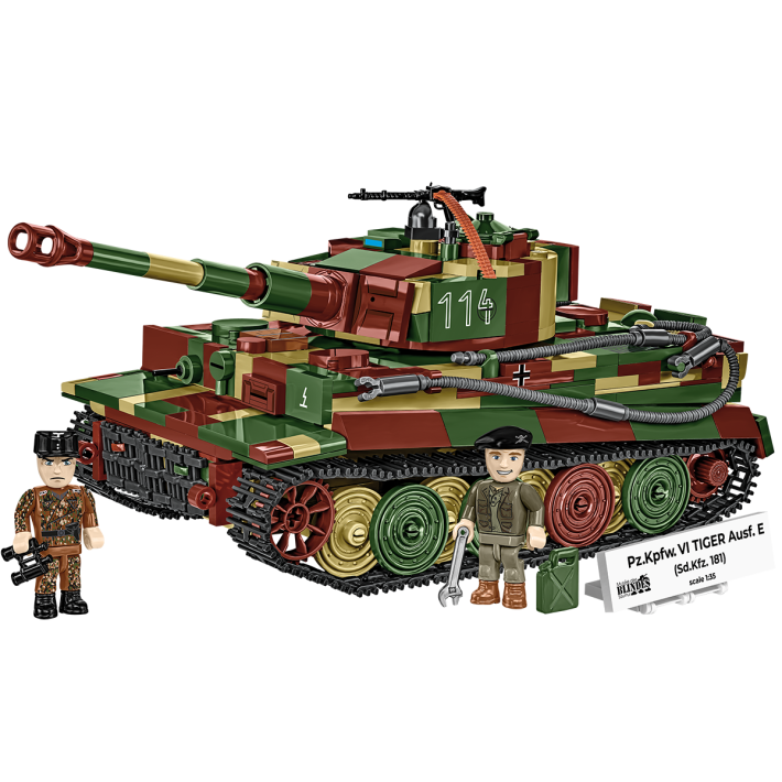 Pz.Kpfw. VI Tiger Ausf. E WWII - Plastová stavebnice COBI
