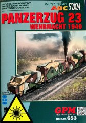 Panzerzug 23 - Wehrmacht 1940 - Laserové doplnky - kostra