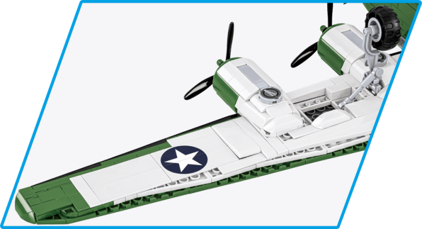 Consolidated B-24 D LIBERATOR WWII - Plastová stavebnice COBI