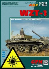 WZT-1 Armored Recovery Vehicle - Laser accessories - skeleton