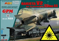 Raketa V2 na platformě SSlma44 - Laserové doplňky - kostra