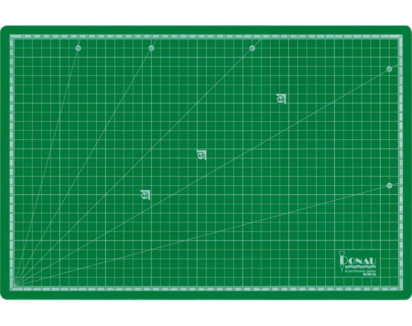 Řezací podložka - zelená A3, 29x42 cm, 3 mm