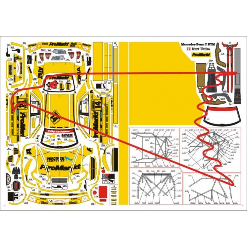 Mercedes-Benz C DTM - Kurt Thiim