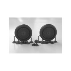 Nakajima Ki-27b Nate - plastové kolesá