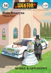 Bíla limuzína "Novomanželé"