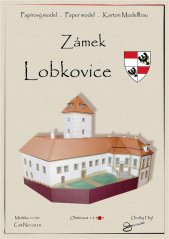Chateau Lobkovice - Paper model