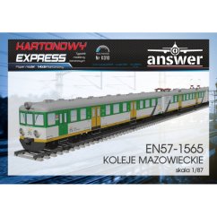 Locomotive EN57-1565 Koleje Mazowieckie