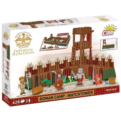 Rímsky tábor - Strážna veža - Plastová stavebnica COBI