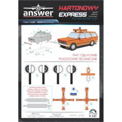 Fiat 125p Kombi - teletechnická pohotovosť