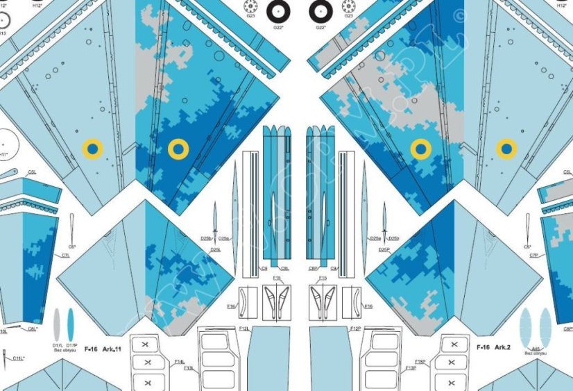 F-16C Ukraina Air Force