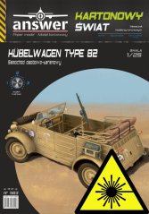 Kubelwagen Type 82 - Laserové doplnky - kostra, detaily, dezény, diely kolies