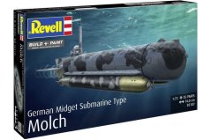 Revell - German Midget Submarine Type Molch (1:72) - 05187