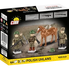 3 figúrky: Poľskí huláni - Plastová stavebnica COBI