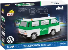 Volkswagen T3 Policie - Plastová stavebnica COBI