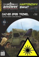 GAZ-69 2P26 Trzmiel - Laserové doplnky - kostra, detaily, dezény