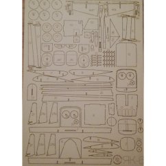 Yakovlev Yak-6 - Laserové doplňky - kostra