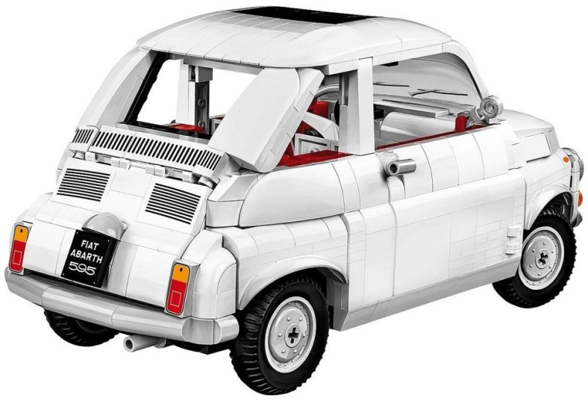 Fiat Abarth 595, 1:12 - Plastová stavebnice COBI