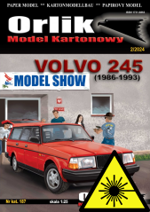 Volvo 245 - Laserové doplňky - kostra, detaily, dezény