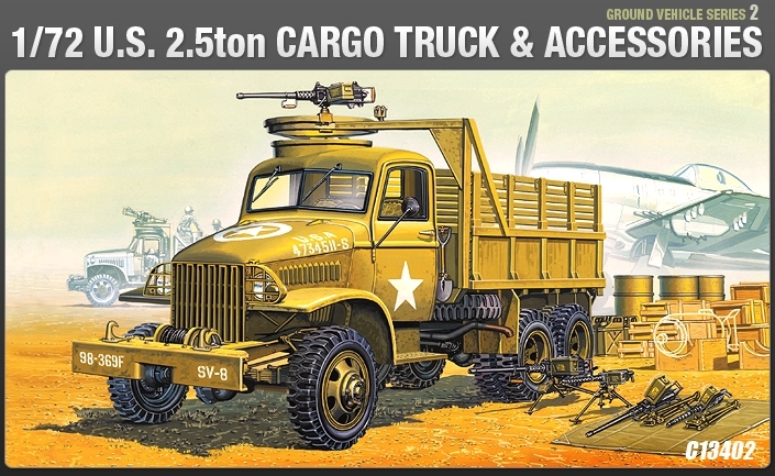US 2 1/2t 6x6 Cargo Truck