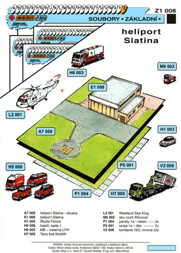 Slatina - heliport -  souprava