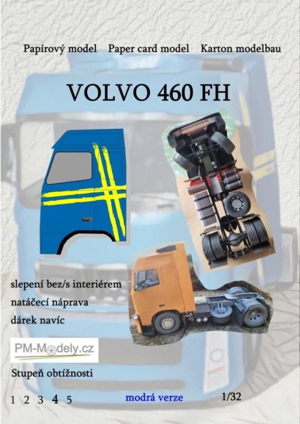 Volvo 460 FH - modrá
