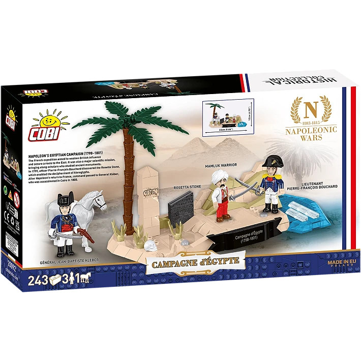 Napoleon -Ťaženie do Egypta - Plastová stavebnica COBI