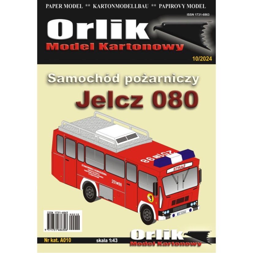 Jelcz 080 - Hasičský autobus