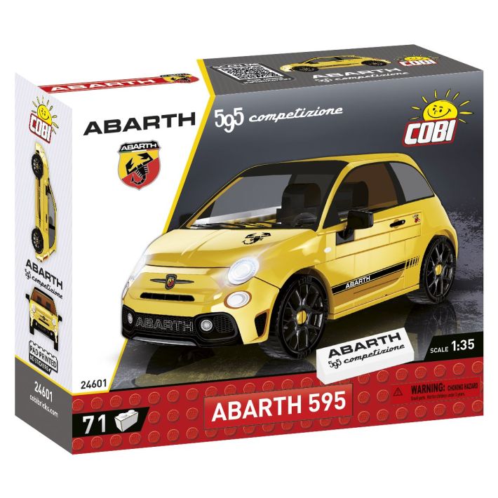 Abarth 595 Competizione - Plastová stavebnice COBI