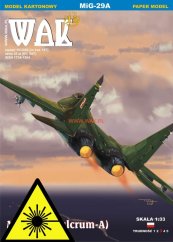Mig-29A Fulcrum A - Laserové doplňky - kostra