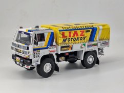 LIAZ 100.55 D č. 631 + 632 - Dakar 1986 - 1:25
