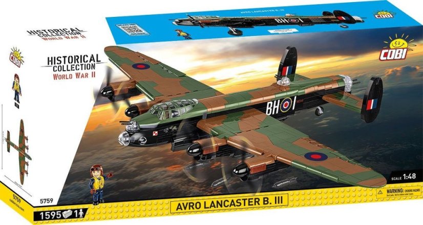 Avro Lancaster B. III - Plastová stavebnice COBI
