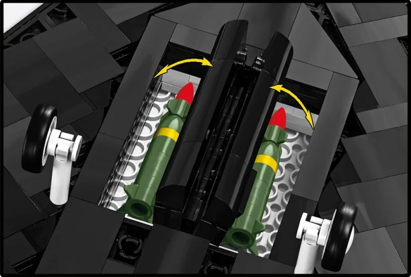 Lockheed F-117 Nighthawk - Plastová stavebnice COBI
